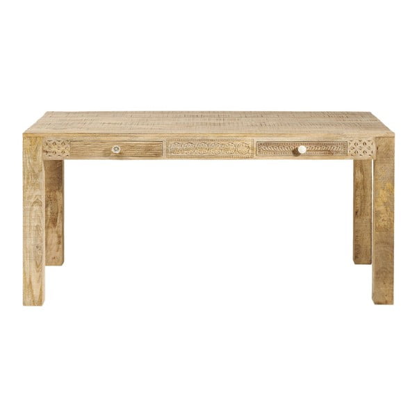 Jedálenský stôl z mangového dreva Kare Design Puro Plain, 160 × 80 cm