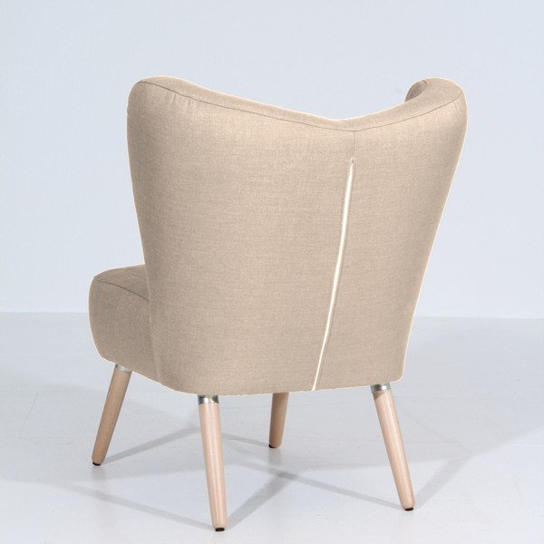 Béžové kreslo Max Winzer Sari-image-1