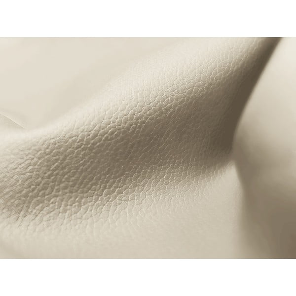 Béžová podnožka z imitácie kože Aloha – Makamii-image-4