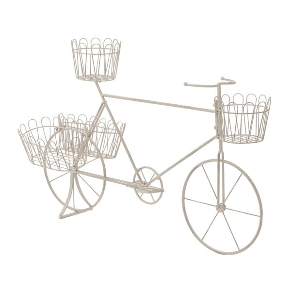 Kovový stojan na kvetináč v tvare bicykla InArt