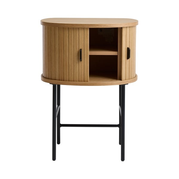 Nočný stolík v prírodnej farbe Nola – Unique Furniture-image-2