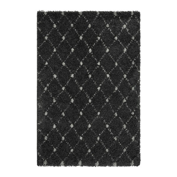 Čierny koberec Obsession My Manhatten Anth, 120 × 170 cm