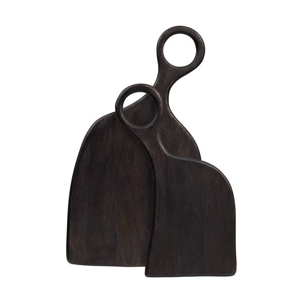 Servírovacie drevené dosky v súprave 2 ks 41 x 21 cm Palani – House Nordic