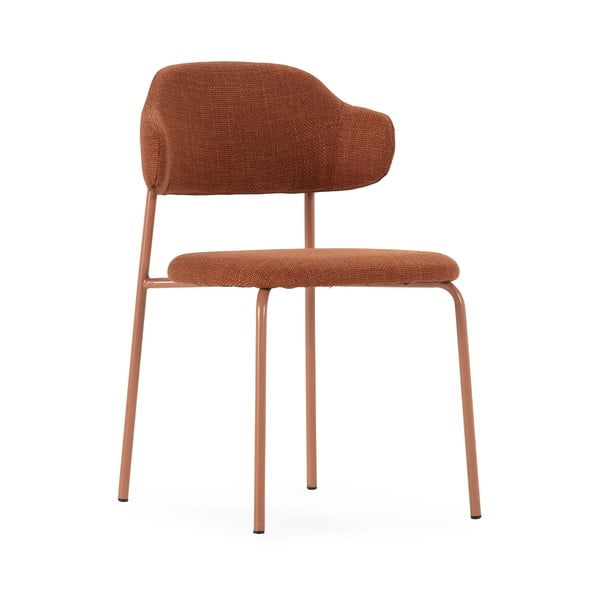 Jedálenská stolička v súprave v terakotovej farbe 4 ks Adriel – Marckeric