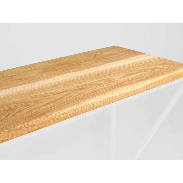 Konzolový stolík z dubového dreva CustomForm Memo-image-2