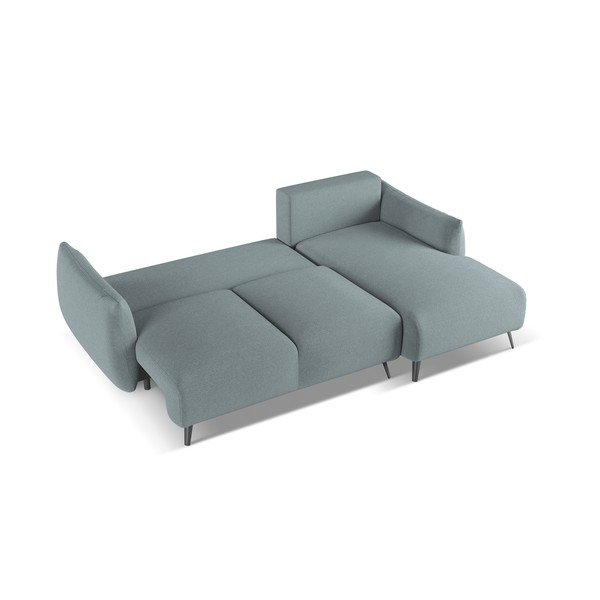 Svetlomodrá rohová pohovka (pravý roh) Malie – Makamii-image-4