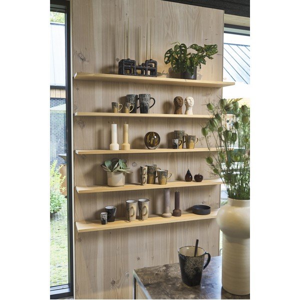 Čierne hrnčeky na espresso z kameniny v súprave 4 ks 100 ml Hela – Villa Collection-image-1