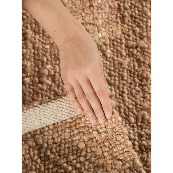 Béžový ručne tkaný behúň z materiálu buklé 80x200 cm Notting Hill Portobello – Ted Baker-image-4