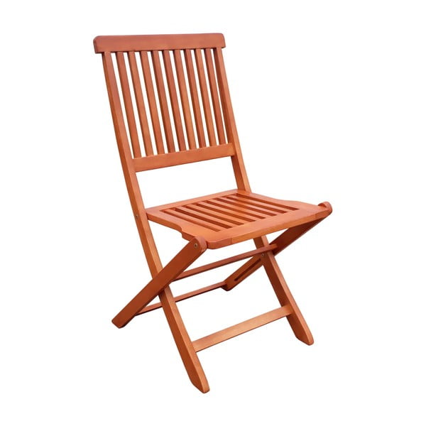 Hnedé drevené záhradné stoličky v súprave 2 ks – Garden Pleasure