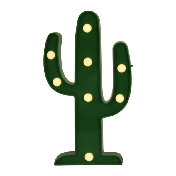 Zelená svetelná dekorácia Opjet Paris Cactus