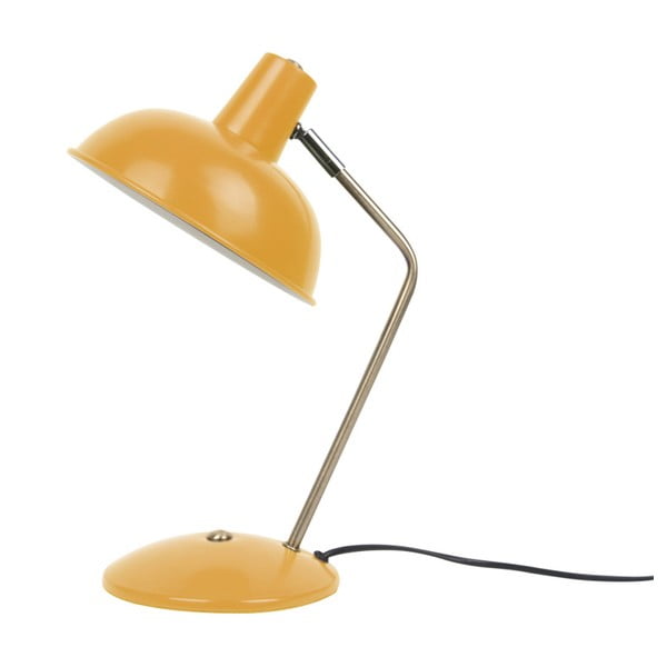 Žltá stolová lampa Leitmotiv Hood