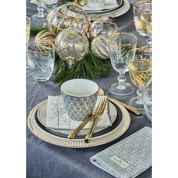 Sivý kameninový hrnček Green Gate Rani, 100 ml-image-1