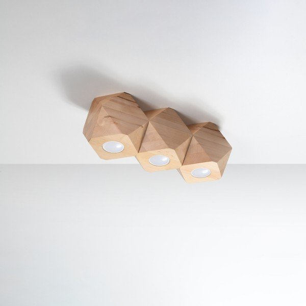 Bodové svietidlo v prírodnej farbe 12x36 cm Vige – Sollux-image-4