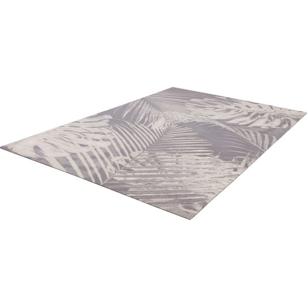 Sivý vlnený koberec 133x180 cm Monstera – Agnella-image-4