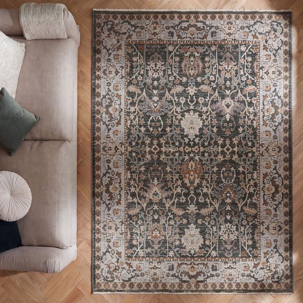 Zelený koberec 80x140 cm Amelina Vintage – Flair Rugs-image-2
