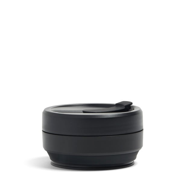 Čierny skladací cestovný hrnček Stojo Titan Ink, 710 ml-image-1