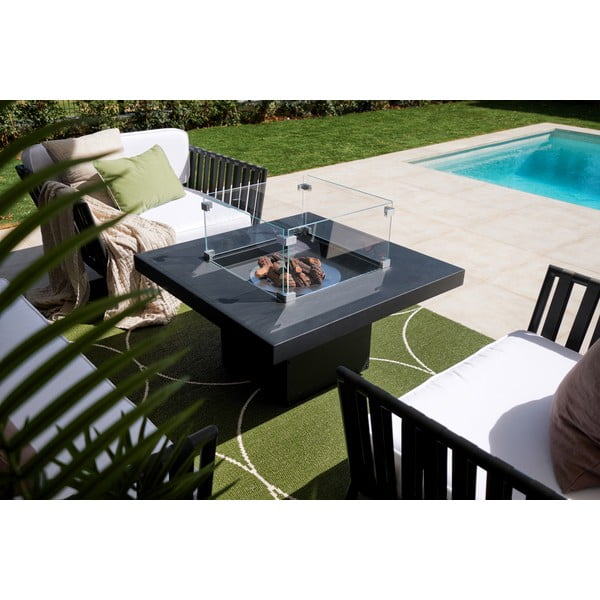 Tmavozelený vnútorný a vonkajší koberec 70x100 cm Boo Dark Olive – Pappelina-image-3