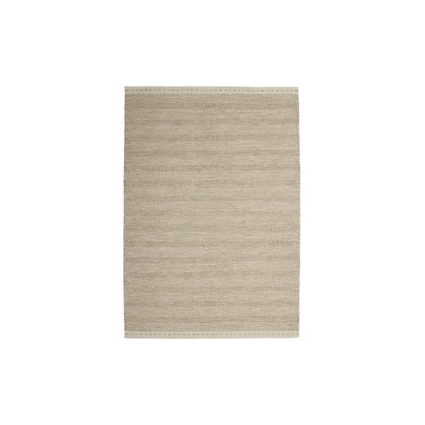 Vlnený koberec Mariposa 80x150 cm, béžový