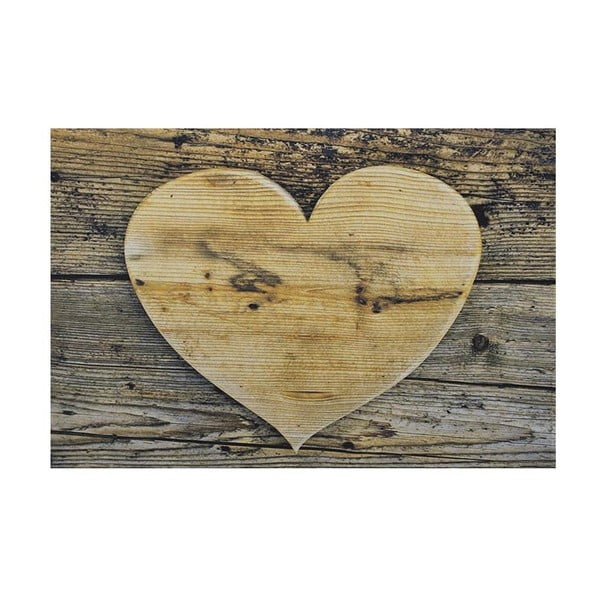 Prestieranie Mars&More Wooden Heart, 40 x 30 cm
