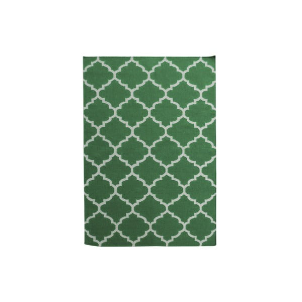 Zelený vlnený koberec Bakero Elizabeth, 200 x 140 cm