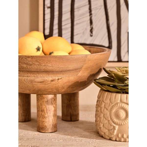 Drevená misa v prírodnej farbe ø 27 cm Kara – Premier Housewares-image-3
