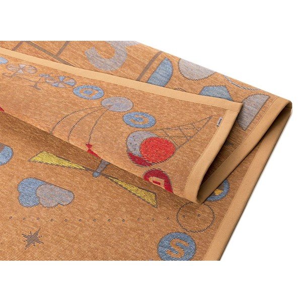 Hnedý obojstranný detský koberec Narma Tähemaa, 160 x 230 cm-image-3