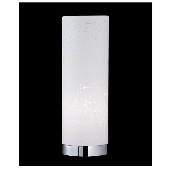 Biela stolová lampa s textilným tienidlom (výška  35 cm) Thor – Fischer & Honsel-image-1
