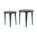 Okrúhle odkladacie stolíky v súprave 2 ks ø 43 cm Tobias – Light & Living