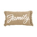Dekoračný vankúš 50x30 cm Cotton Slub Family - Tiseco Home Studio