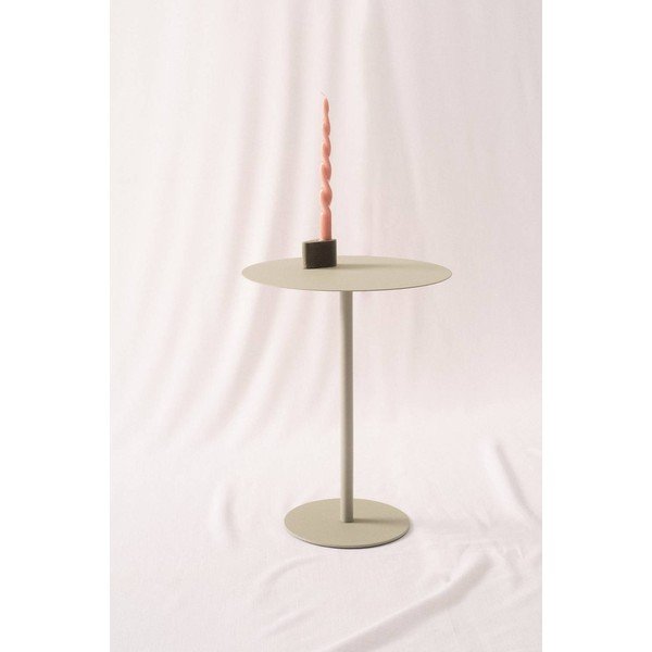 Kovový okrúhly odkladací stolík ø 40 cm Heby – Jotex-image-1