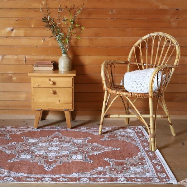 Oranžový detský koberec 100x150 cm Lalitha – Nattiot-image-3