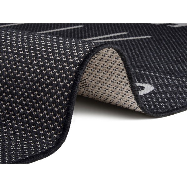 Čierny detský koberec Ragami Letters, 80 x 150 cm-image-2