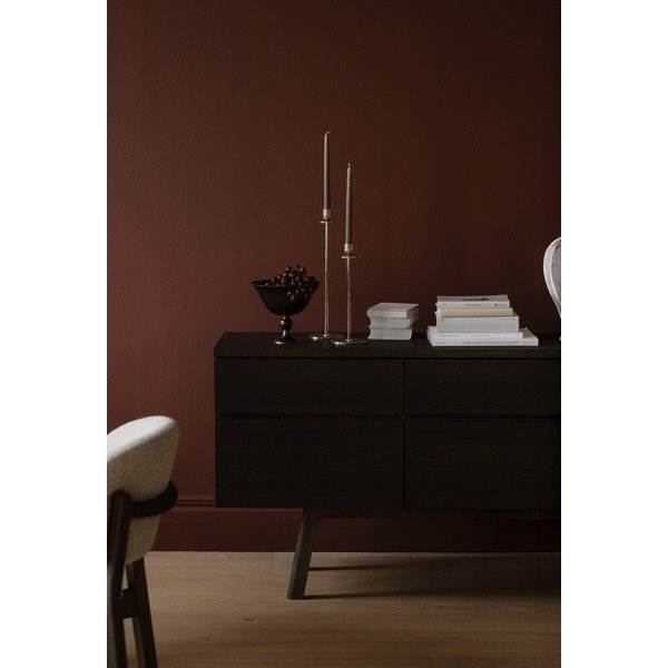 Komoda z dubového dreva v tmavo prírodnej farbe 170x77x42 cm Cleardale – Rowico-image-3