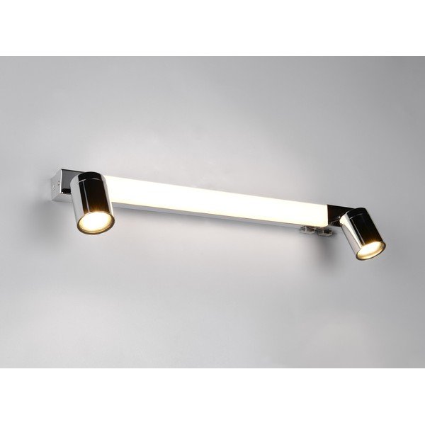 LED nástenné svietidlo v lesklo striebornej farbe Enrico – Trio-image-1