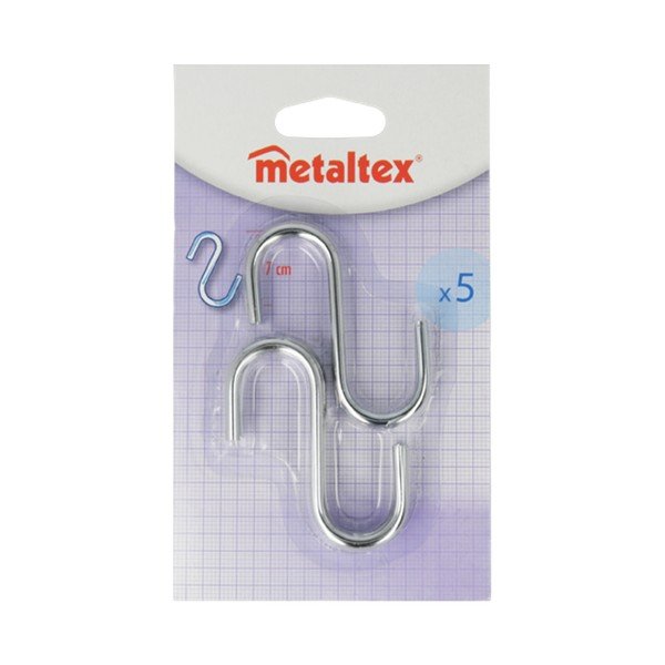 Sada 5 kovových háčikov Metaltex Hooks-image-1