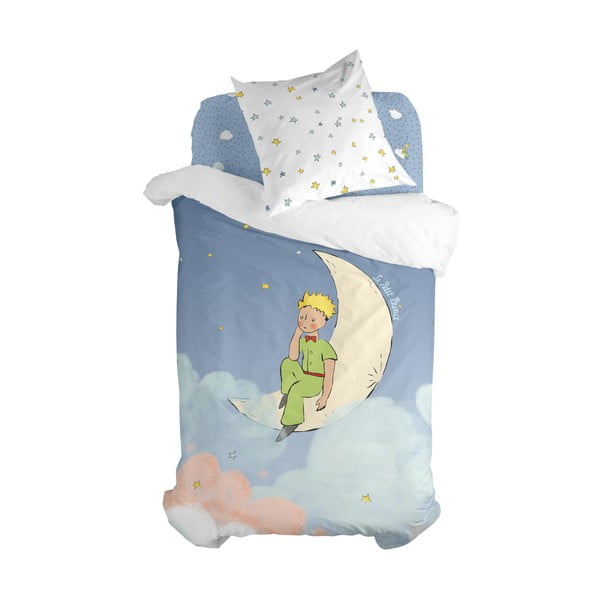 Bavlnená detská obliečka na jednolôžko 140x200 cm La lune – Mr. Fox