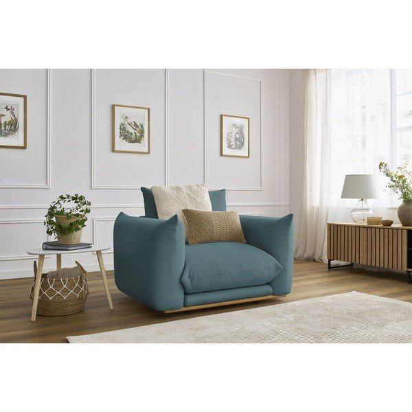 Modré kreslo Ernest – Bobochic Paris-image-1