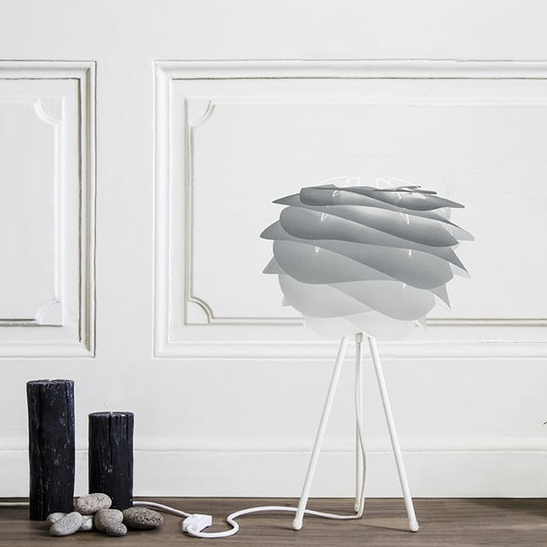 Biely stolový stojan tripod na svietidlá UMAGE, výška 36 cm-image-2