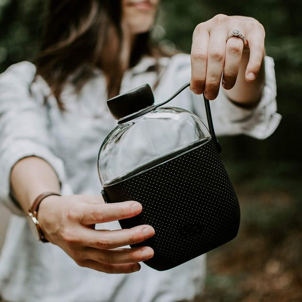 Modrá fľaša na vodu HIP, 650 ml-image-1