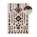 Krémový ručne tkaný vlnený koberec 200x290 cm Moroccan Fes – Flair Rugs