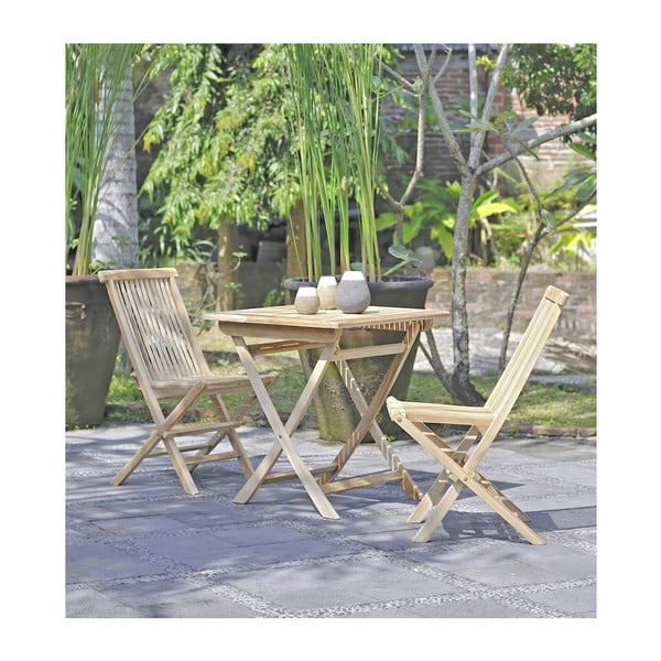 Záhradný stôl z teakového dreva Garden Pleasure Java-image-2