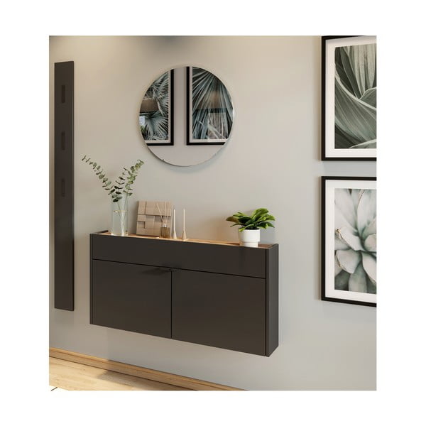 Antracitovosivá/v prírodnej farbe predsieňová zostava Ameca – Germania-image-2