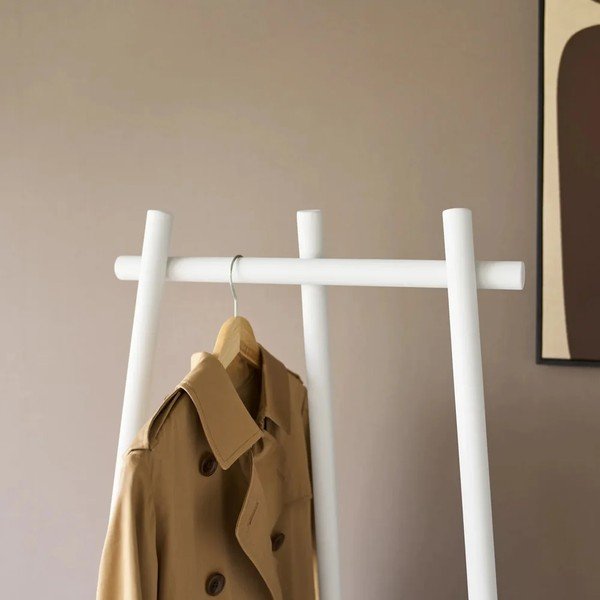 Biely kovový vešiak 43x153,5 cm Tower Tri-Post – YAMAZAKI-image-3