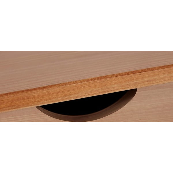 Pracovný stôl z borovicového dreva Støraa Gava, dĺžka 140 cm-image-1