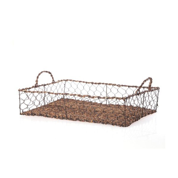 Prútený podnos Wicker Rectangle, 48 cm