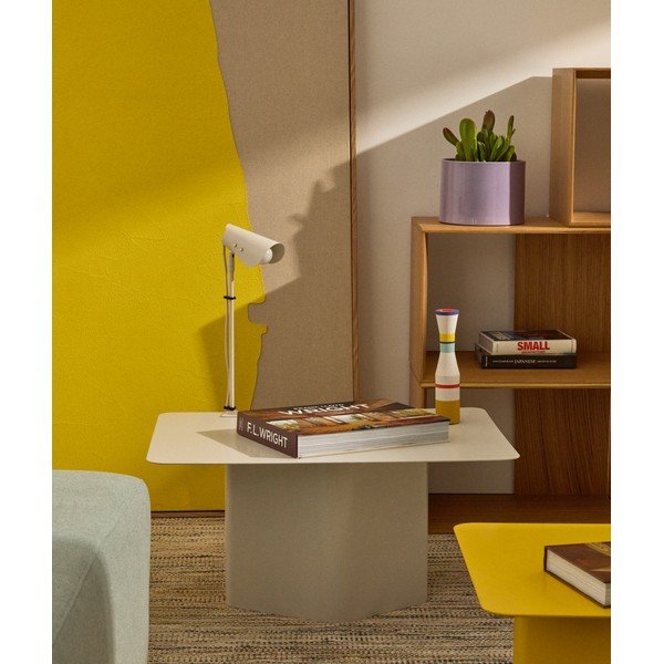 Svetlosivá kovová stolová lampa s klipom (výška  51 cm) Jula – Kave Home-image-1