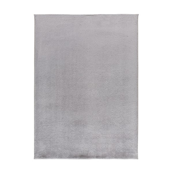 Sivý koberec z mikrovlákna 160x220 cm Coraline Liso – Universal