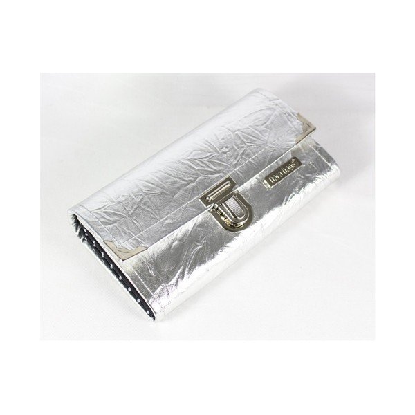 Peňaženka v striebornej farbe Dara bags Purse Big No.761-image-1