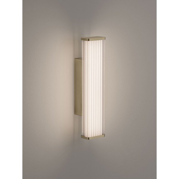 Kovové LED nástenné svietidlo v matne zlatej farbe Misty – Nova Luce-image-1