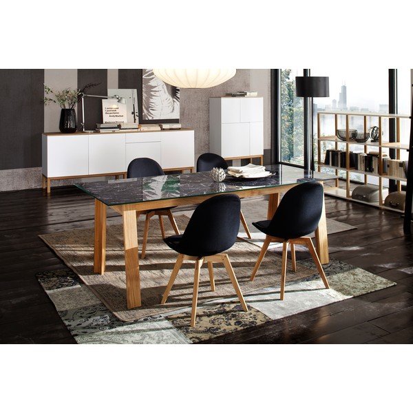 Biela štvordverová skrinka Tenzo Patch, 92 x 138 cm-image-4